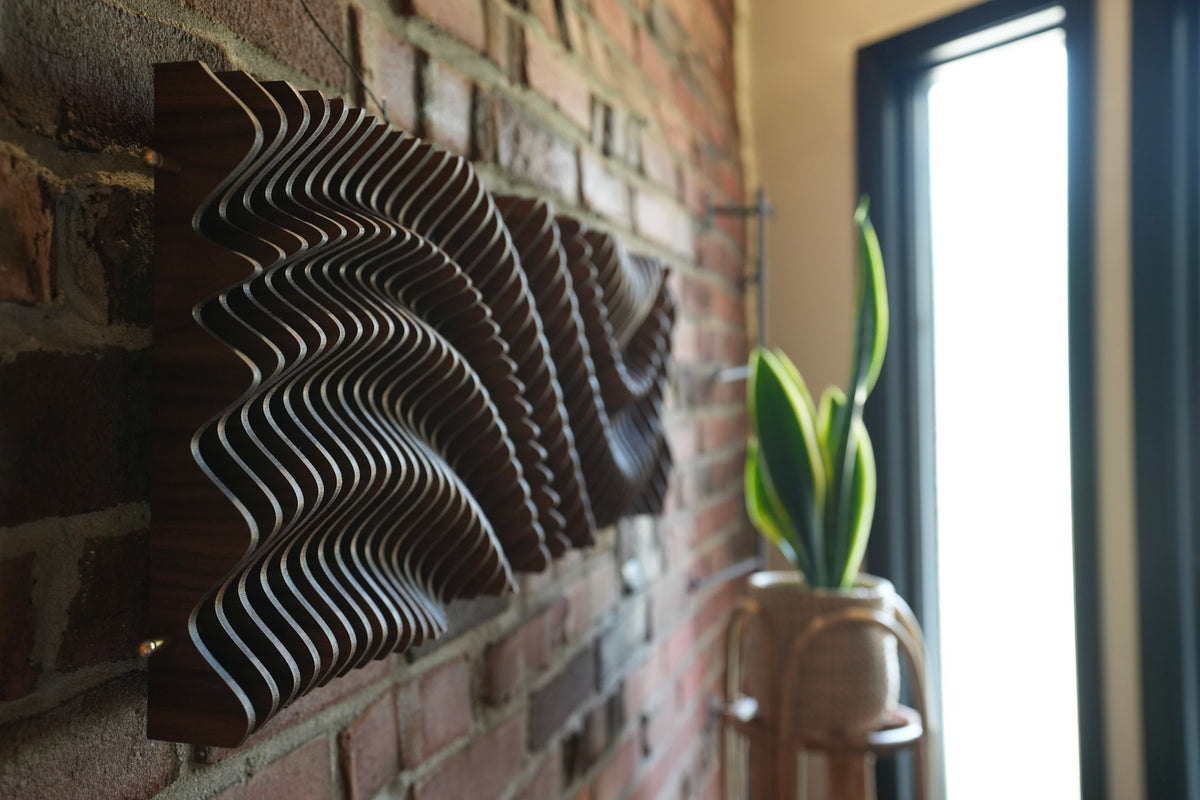 Parametric Wall Art - Walnut