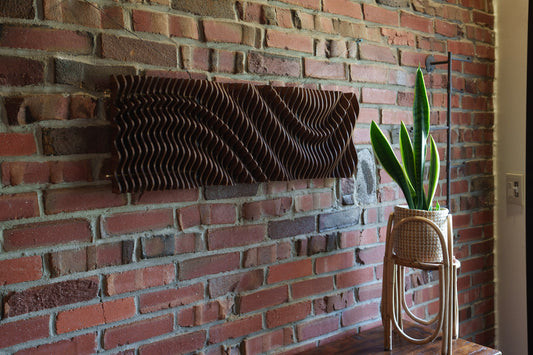 Parametric Wall Art - Walnut