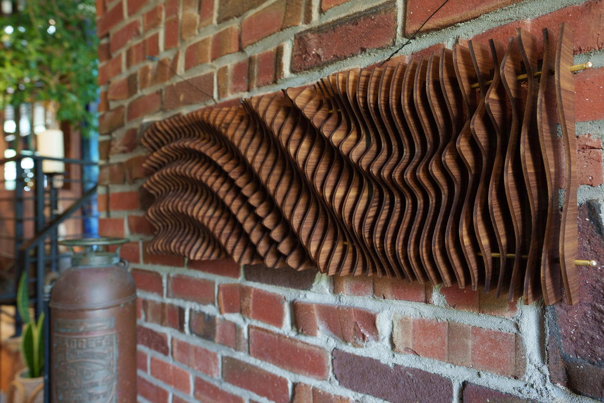 Parametric Wall Art - Walnut