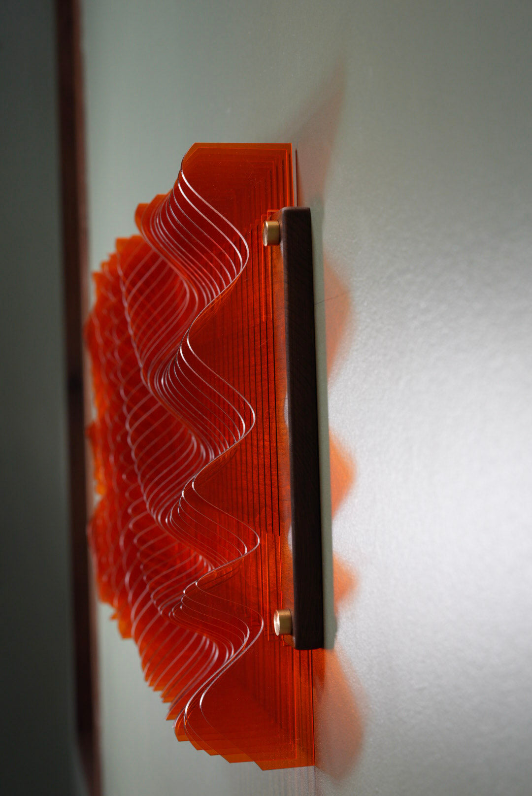 Parametric Wall Art - Burnt Orange