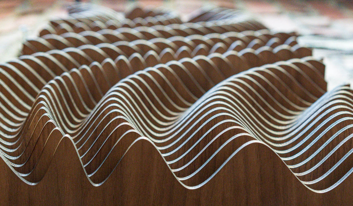 Parametric Wall Art - Walnut