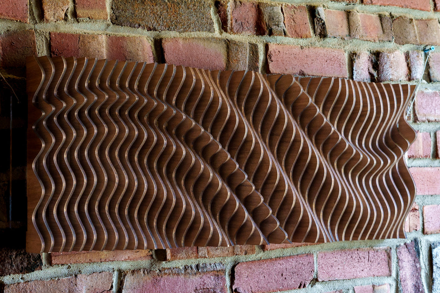 Parametric Wall Art - Walnut