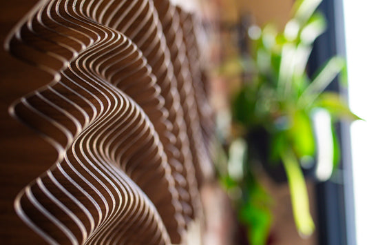 Parametric Wall Art - Walnut